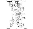KitchenAid KUCS181T1 drive motor and ram diagram