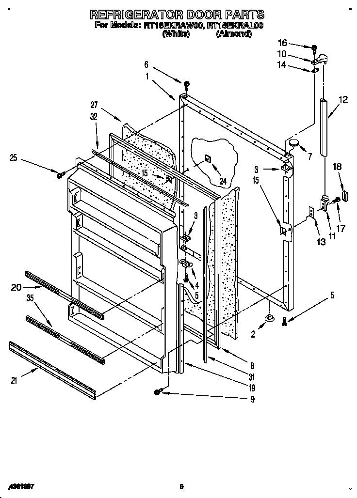 REFRIGERATOR DOOR