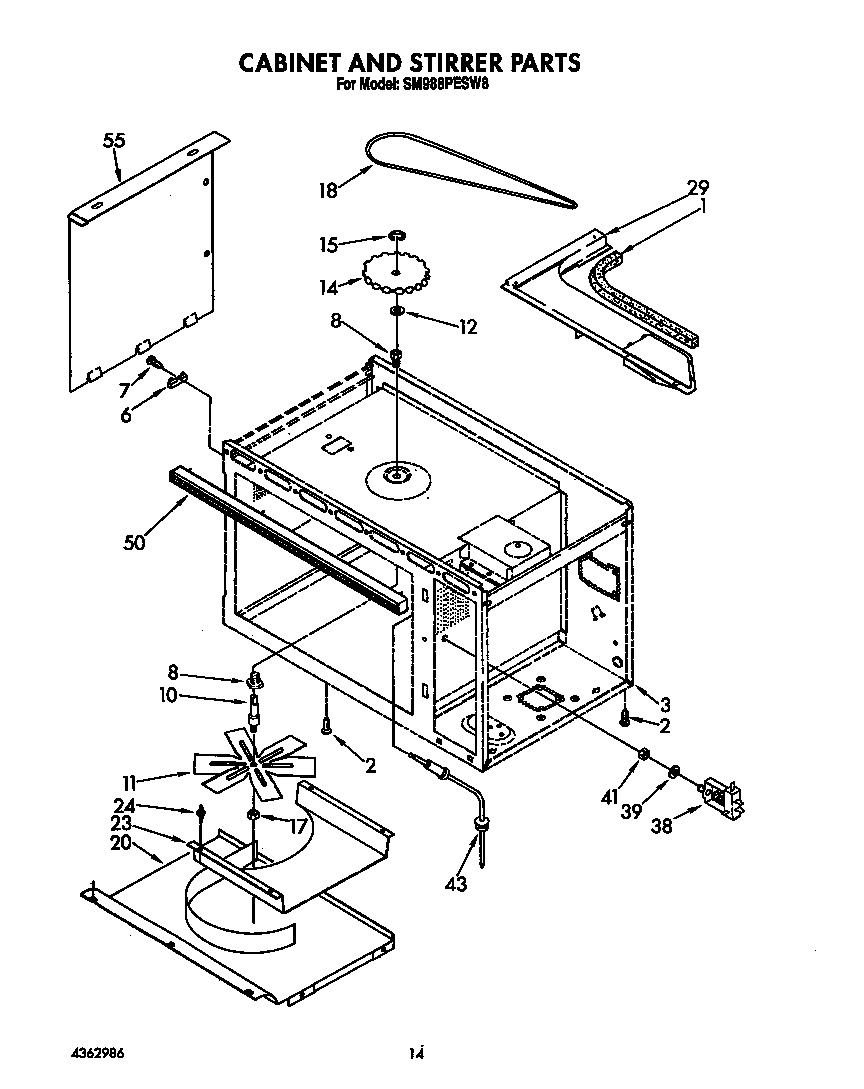 CABINET AND STIRRER