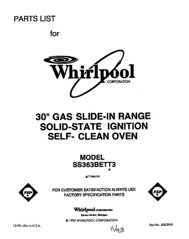 Front cover