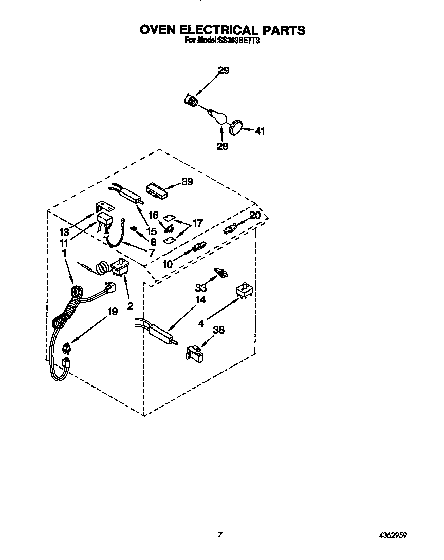 Oven electrical