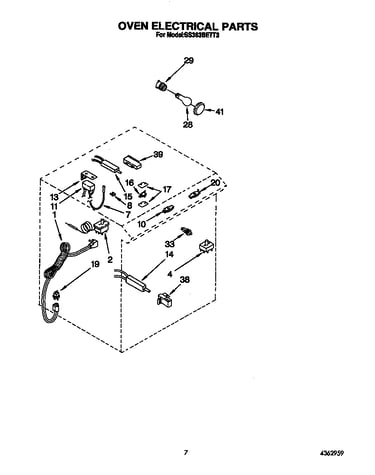Oven electrical