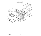Whirlpool MS3080XY0 cabinet diagram