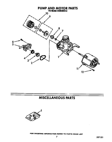 Pump and motor