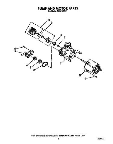 Pump and motor