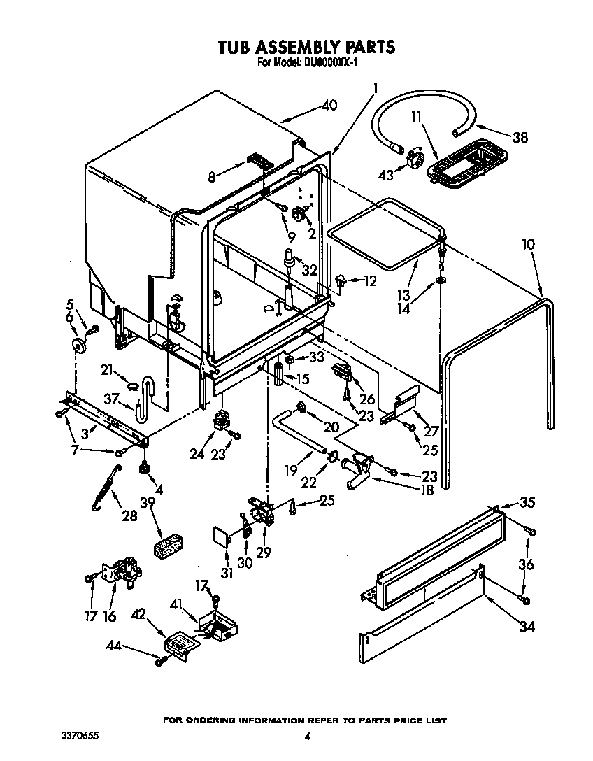 Tub assembly
