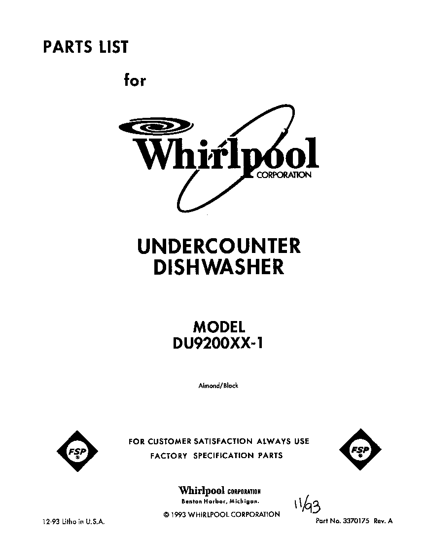 Front cover