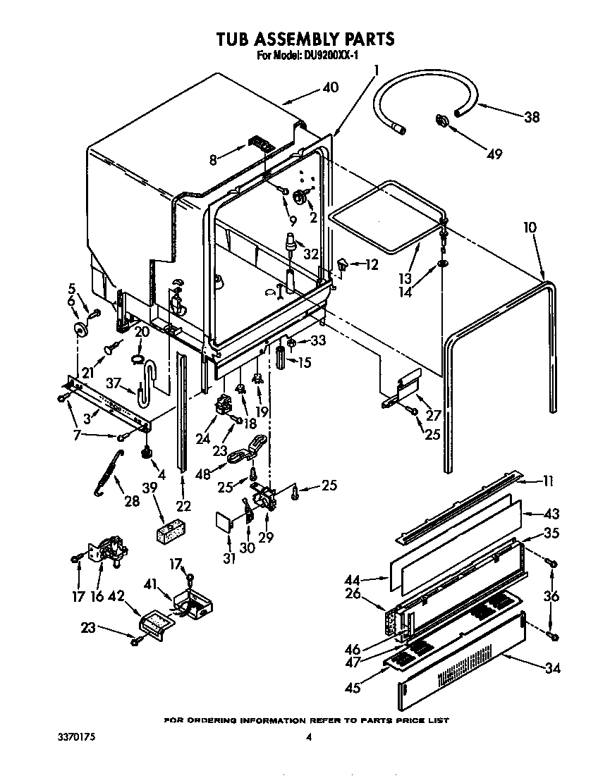 Tub assembly
