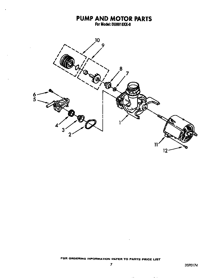 Pump and motor