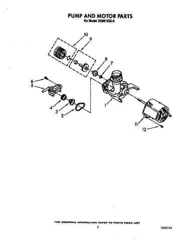Pump and motor
