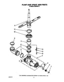 Pump and spray arm
