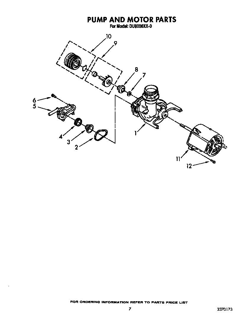 Pump and motor