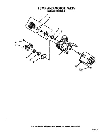 Pump and motor