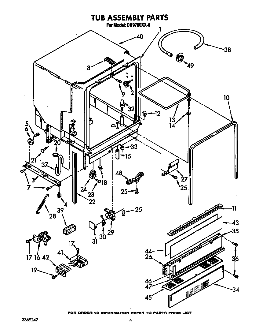 Tub assembly