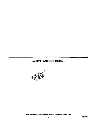Miscellaneous