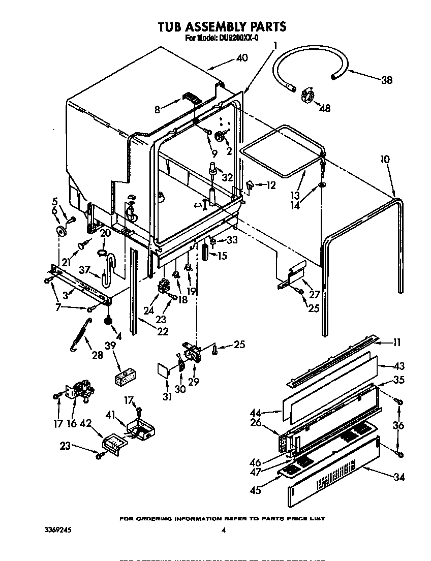 Tub assembly