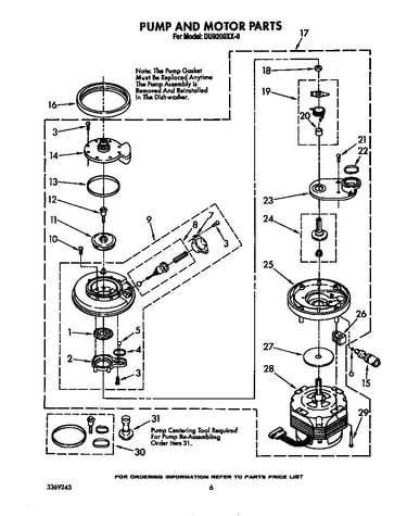 Pump and motor