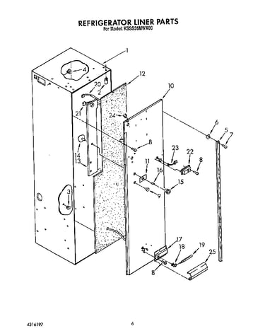 Refrigerator liner