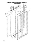 Cabinet trims and breaker trim