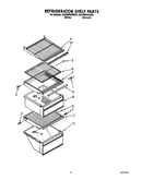 Refrigerator shelf