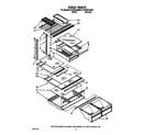 Whirlpool ET18UKXAW00 shelf diagram