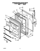 Refrigerator door