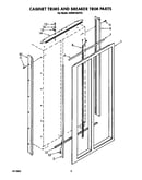 Cabinet trims and breaker trim