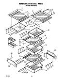 Refrigerator shelf