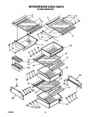 Refrigerator shelf