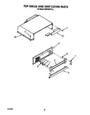 Top grille and unit cover