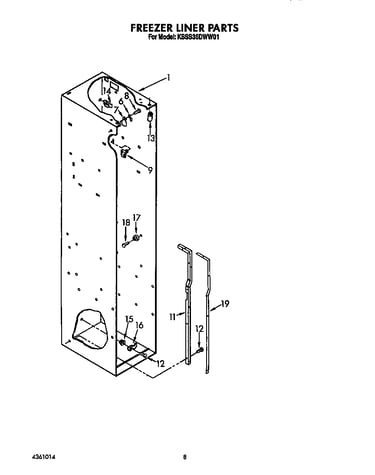 Freezer liner