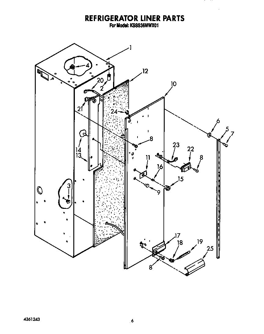 Refrigerator liner
