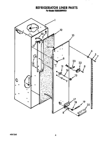 Refrigerator liner