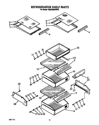 Refrigerator shelf