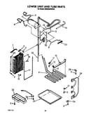 Lower unit and tube