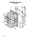 Refrigerator door