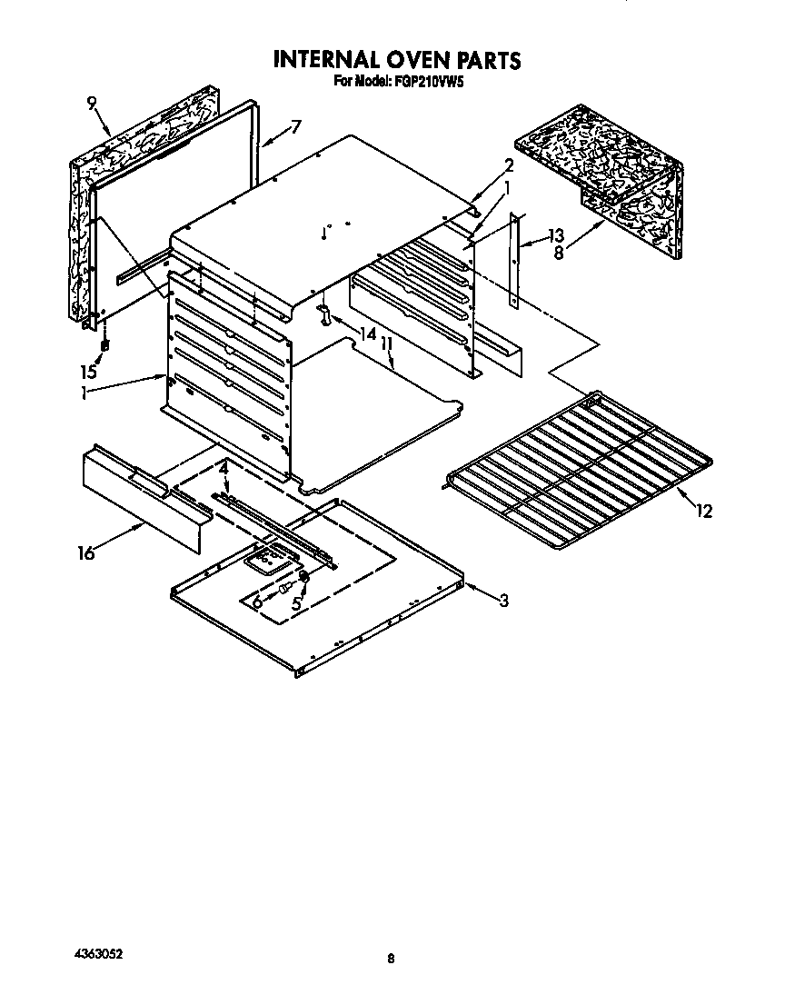 Internal oven