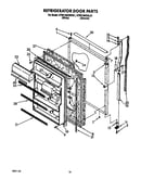 Refrigerator door