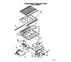 KitchenAid KTRS20KWWH12 compartment separator diagram