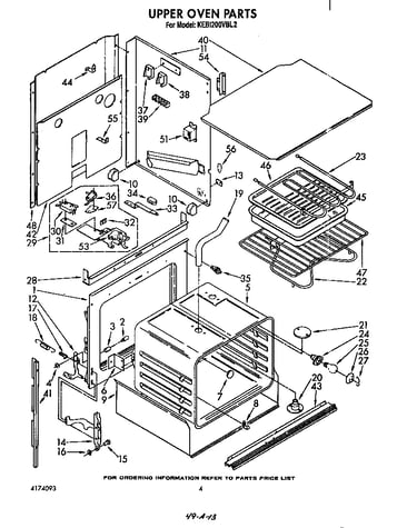 Upper oven