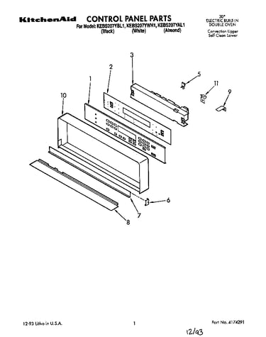 Control panel