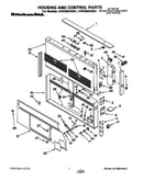 Housing and control parts