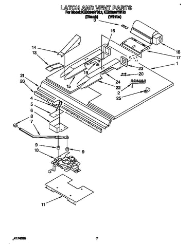 Latch and vent