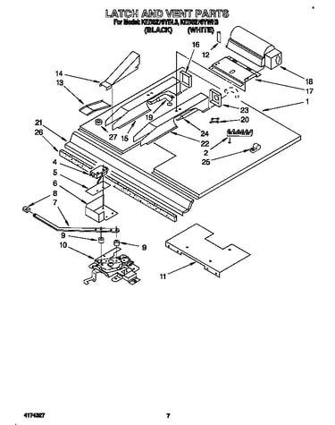 Latch and vent