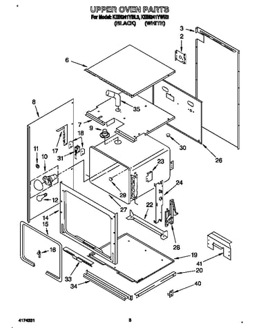 Upper oven