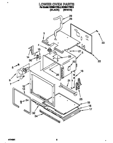 Lower oven