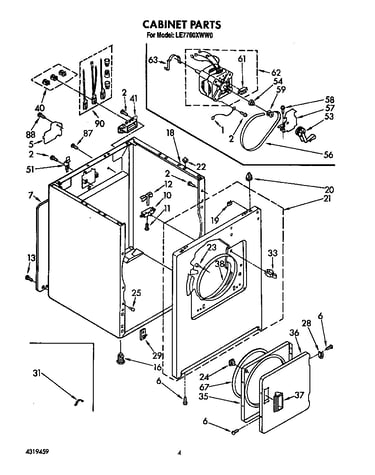 Parts diagram