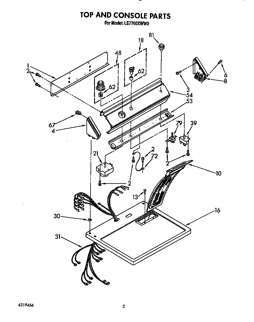 Parts diagram