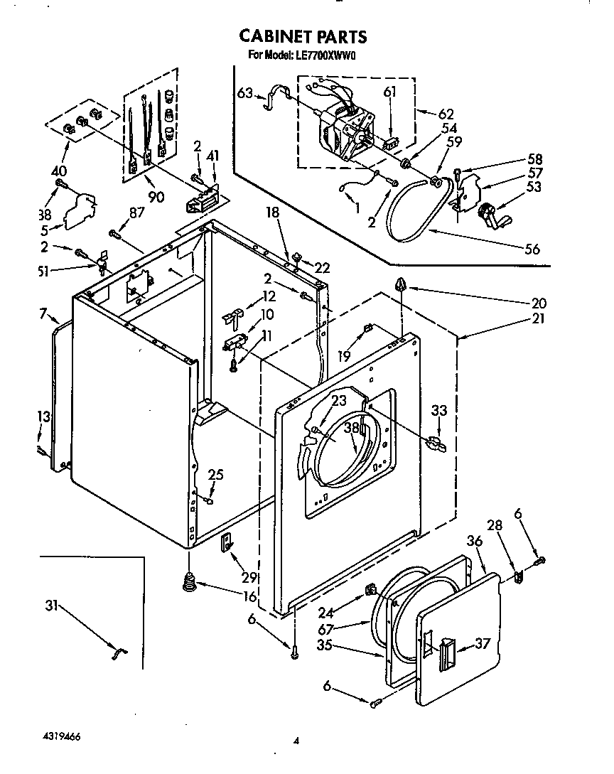 Parts diagram