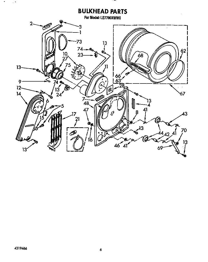 Parts diagram